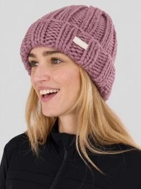 Fundango Astrid Beanie czapka robiona na drutach różowy 1