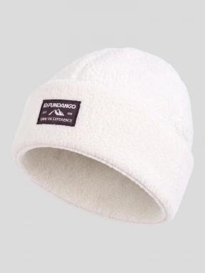 Fundango Zeo Fleece Beanie czapka robiona na drutach biały 1