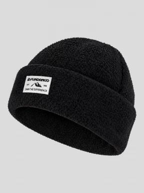 Fundango Zeo Fleece Beanie czapka robiona na drutach czarny 1