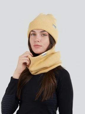 Fundango Tara Neckwarmer szalik komin żółty 3