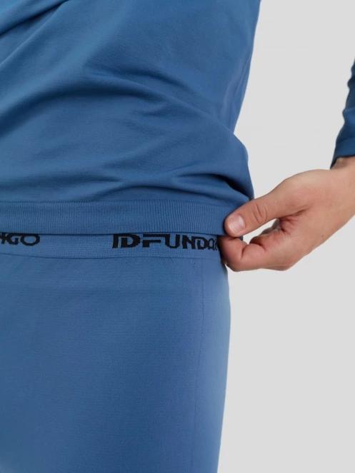 Fundango Seamless Baselayer Set męski komplet bielizny niebieski 6