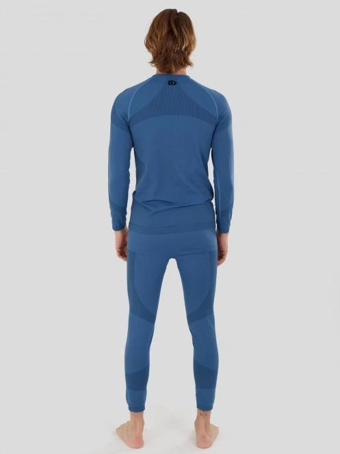 Fundango Seamless Baselayer Set męski komplet bielizny ciemnoniebieski 3