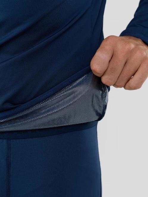 Fundango Novak Baselayer Top męski koszulka bieliźniana ciemnoniebieski 8