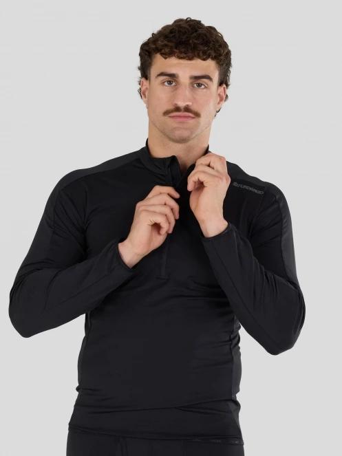 Fundango Novak Baselayer Top męski koszulka bieliźniana czarny 2