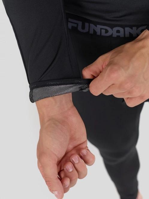 Fundango Novak Baselayer Top męski koszulka bieliźniana czarny 7