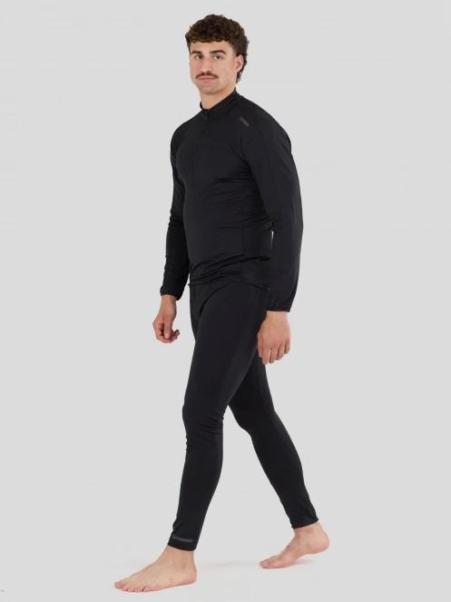 Fundango Nero Baselayer Pants męski spodnie bieliźniane czarny 4