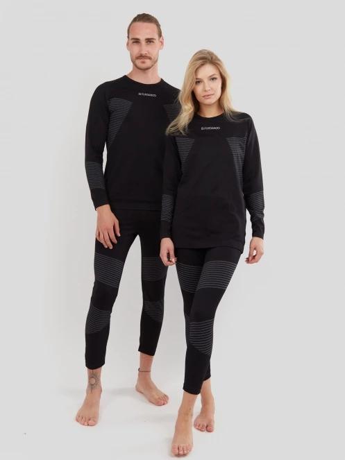 Fundango Seamless Baselayer Set komplet bielizny czarny 2