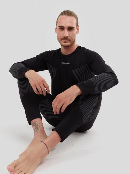Fundango Seamless Baselayer Set komplet bielizny czarny 5