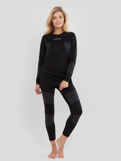 Fundango Seamless Baselayer Set komplet bielizny czarny 7