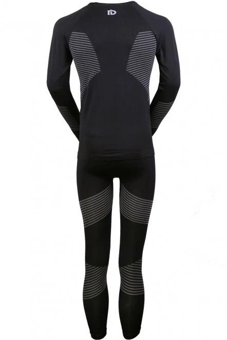 Fundango Seamless Baselayer Set męski komplet bielizny czarny 7