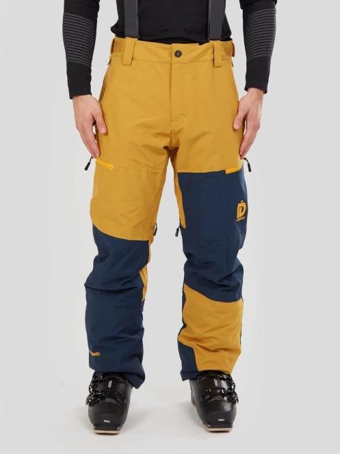 Fundango Teak Pants męski spodnie narciarskie brąz 2