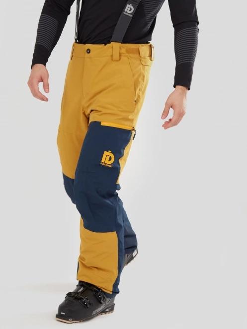 Fundango Teak Pants męski spodnie narciarskie brąz 5
