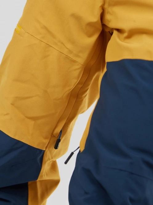 Fundango Teak Pants męski spodnie narciarskie brąz 7
