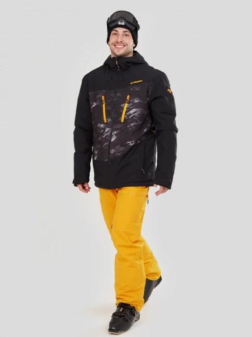 Fundango Teak Pants męski spodnie narciarskie pomarańczowy 4