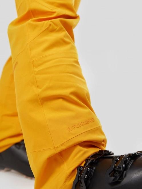 Fundango Teak Pants męski spodnie narciarskie pomarańczowy 7