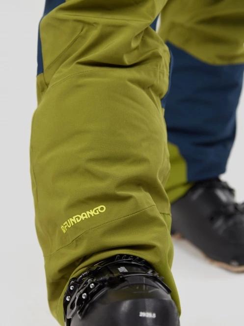Fundango Teak Pants męski spodnie narciarskie oliwka 9