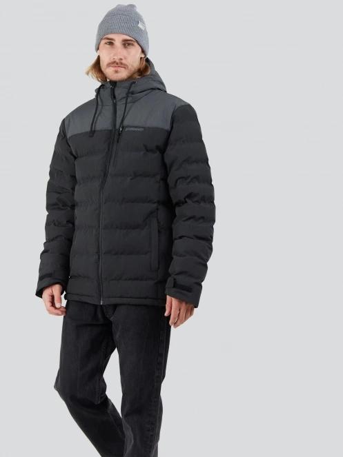 Fundango Passat Padded Jacket męski pikowana kurtka przejściowa czarny 5