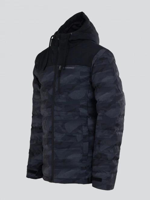 Fundango Passat Padded Jacket męski pikowana kurtka przejściowa szary 9