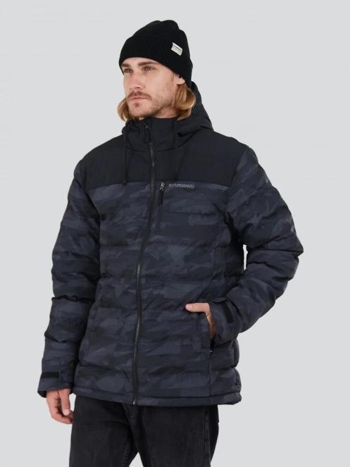 Fundango Passat Padded Jacket męski pikowana kurtka przejściowa szary 2