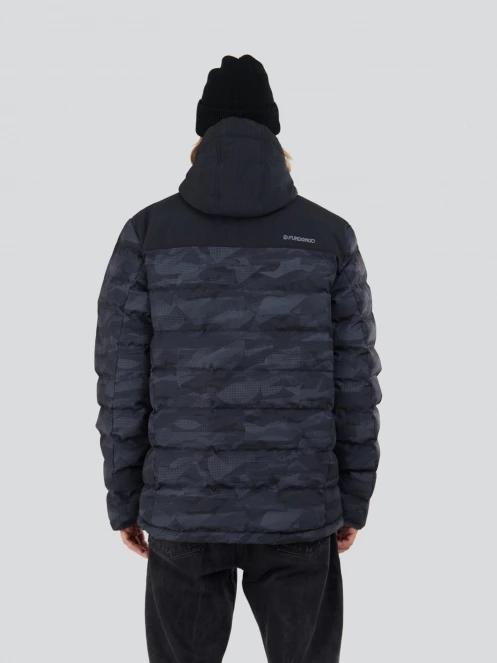 Fundango Passat Padded Jacket męski pikowana kurtka przejściowa szary 3