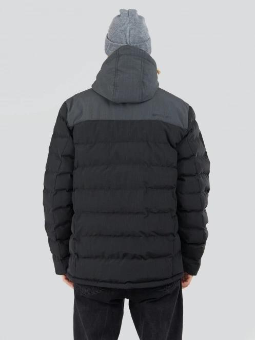 Fundango Passat Padded Jacket męski pikowana kurtka przejściowa szary 3