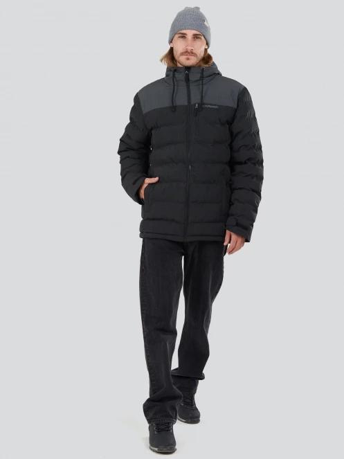 Fundango Passat Padded Jacket męski pikowana kurtka przejściowa szary 4