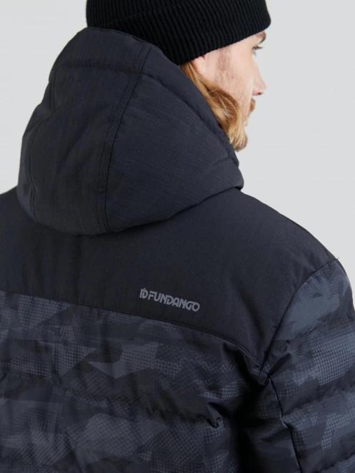 Fundango Passat Padded Jacket męski pikowana kurtka przejściowa czarny 7