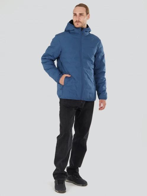Fundango Smoke Hooded Jacket męski kurtka na wycieczki niebieski 4