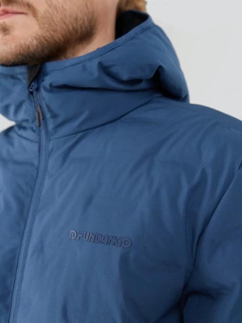 Fundango Smoke Hooded Jacket męski kurtka na wycieczki niebieski 5