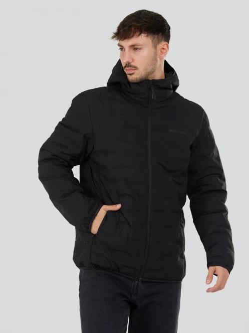 Fundango Smoke Hooded Jacket męski kurtka na wycieczki czarny 2