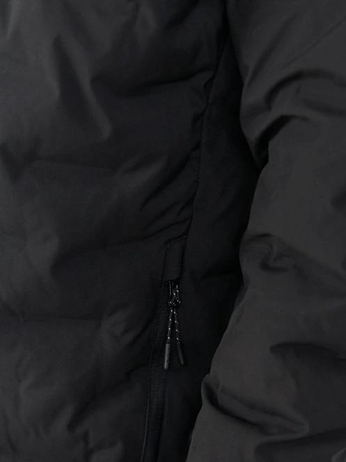 Fundango Smoke Hooded Jacket męski kurtka na wycieczki czarny 6