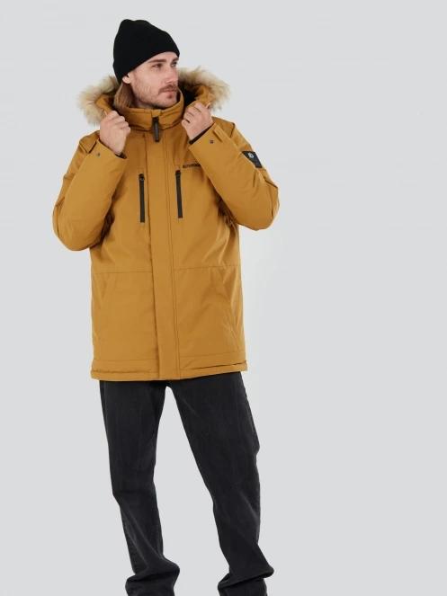 Fundango Spirit Parka Jacket męski kurtka zimowa żółty 4
