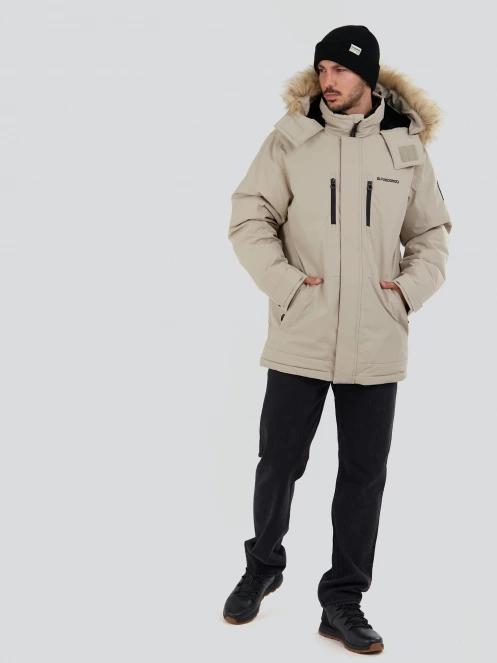 Fundango Spirit Parka Jacket męski kurtka zimowa piasek 4