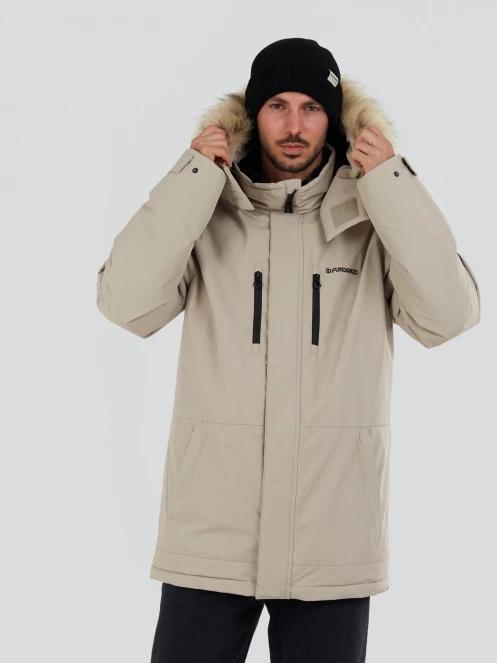 Fundango Spirit Parka Jacket męski kurtka zimowa piasek 5
