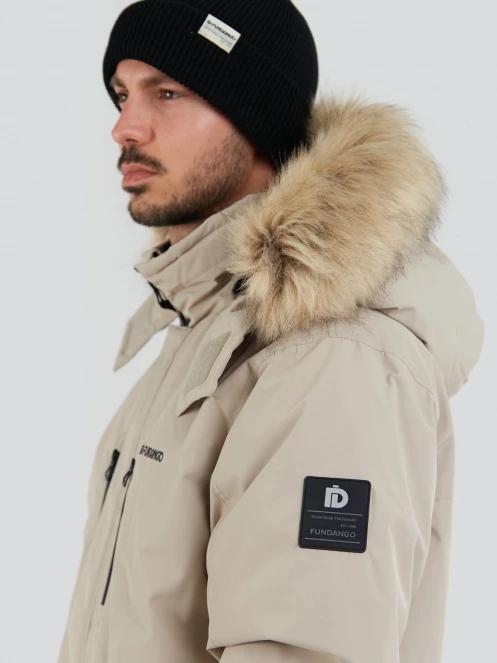 Fundango Spirit Parka Jacket męski kurtka zimowa piasek 7
