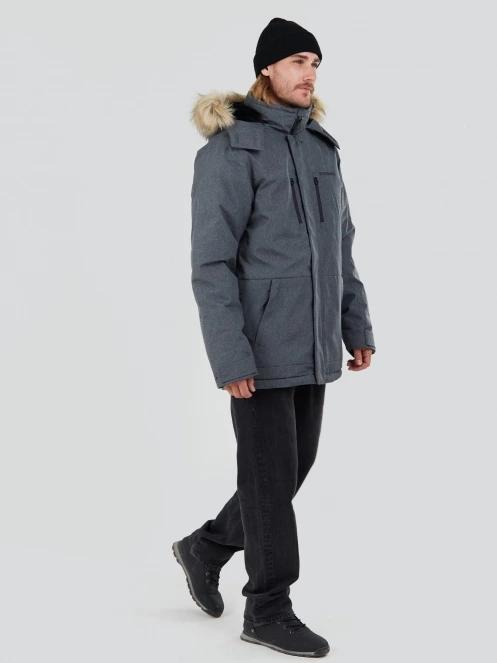 Fundango Spirit Parka Jacket męski kurtka zimowa szary 4