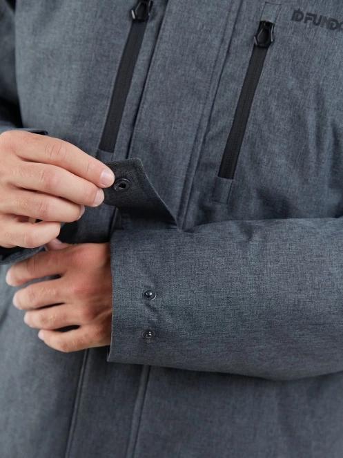 Fundango Spirit Parka Jacket męski kurtka zimowa szary 7