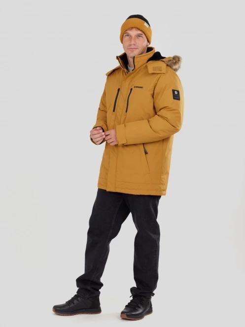 Fundango Spirit Parka Jacket męski kurtka zimowa żółty 5