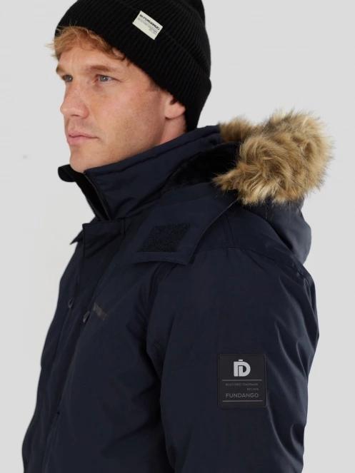 Fundango Spirit Parka Jacket męski kurtka zimowa ciemnoniebieski 5