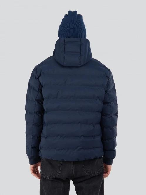 Fundango Patriot Padded Jacket męski pikowana kurtka przejściowa ciemnoniebieski 3