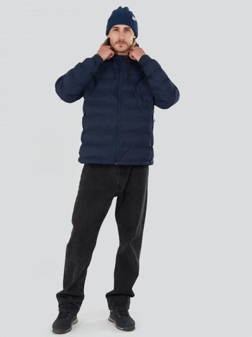 Fundango Patriot Padded Jacket męski pikowana kurtka przejściowa ciemnoniebieski 4