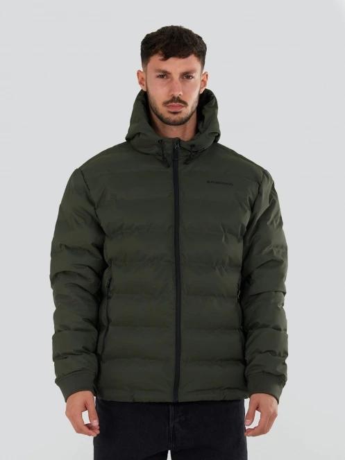 Fundango Patriot Padded Jacket męski pikowana kurtka przejściowa oliwka 2