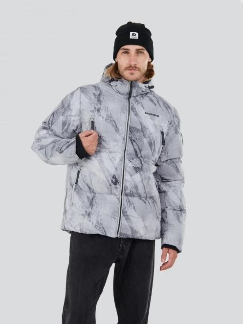 Fundango Ewan Puffer Jacket męski kurtka przejściowa szary 5