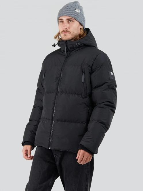 Fundango Ewan Puffer Jacket męski kurtka przejściowa czarny 2