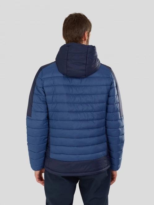 Fundango Matt Hooded Jacket męski pikowana kurtka przejściowa niebieski 3