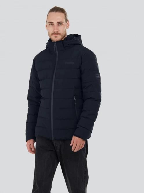 Fundango Hubble Padded Jacket męski pikowana kurtka przejściowa ciemnoniebieski 2