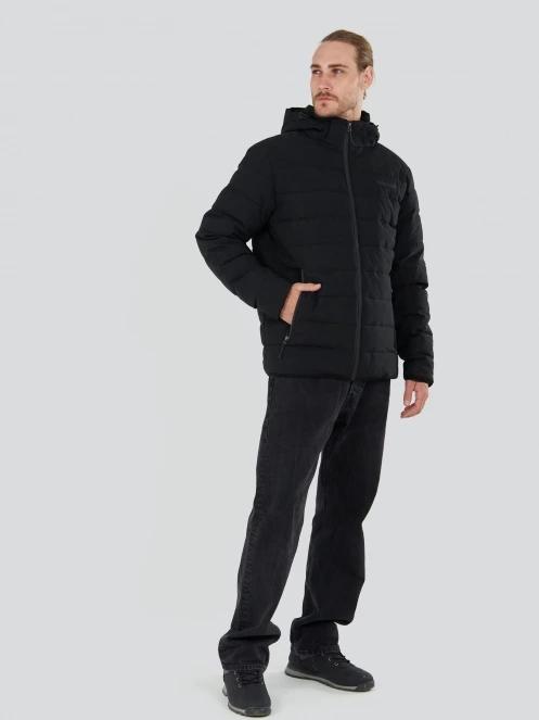 Fundango Hubble Padded Jacket męski pikowana kurtka przejściowa czarny 4