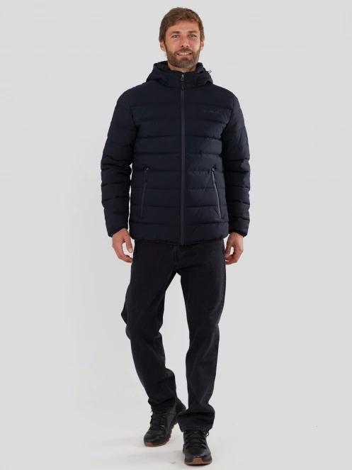 Fundango Hubble Padded Jacket męski pikowana kurtka przejściowa ciemnoniebieski 4
