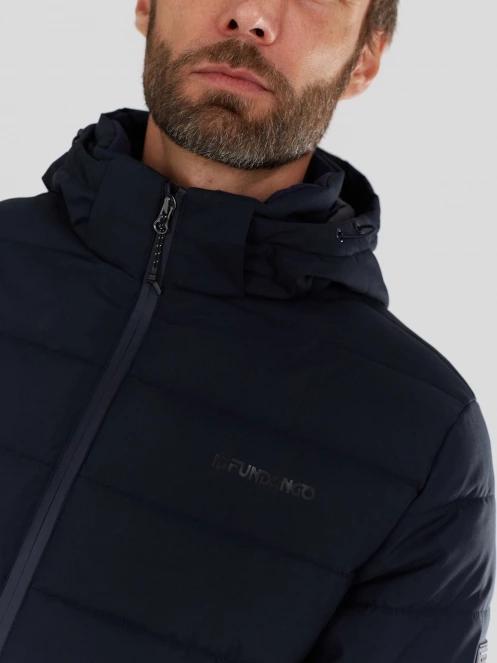 Fundango Hubble Padded Jacket męski pikowana kurtka przejściowa ciemnoniebieski 7