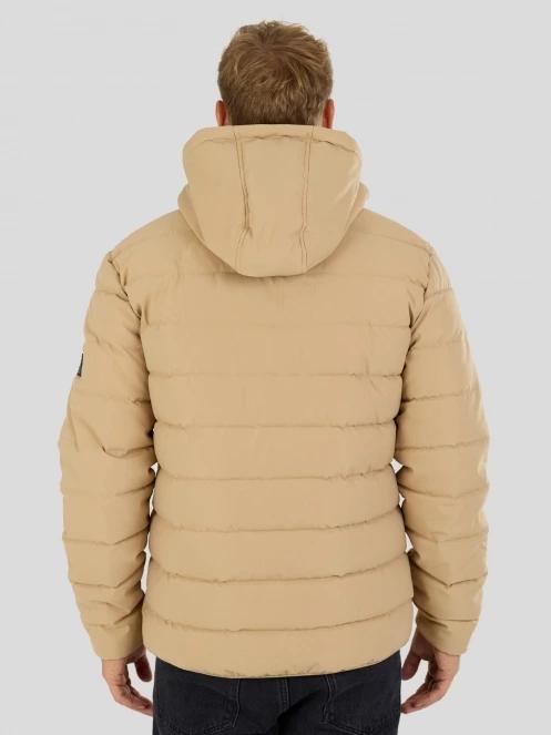 Fundango Hubble Padded Jacket męski pikowana kurtka przejściowa żółty 3